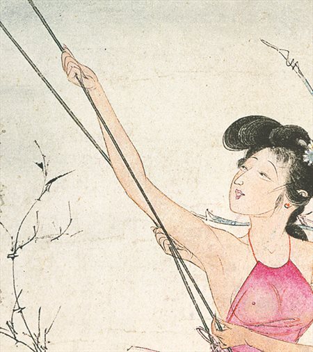 宝丰-胡也佛的仕女画和最知名的金瓶梅秘戏图